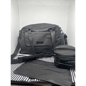 JuJuBe Be Pumped Breast Pump Baby Bag w/ Mini Tote, Change Pad & Accessory Bag